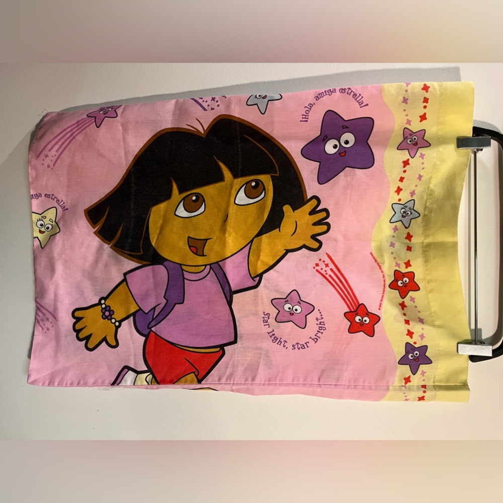 Vintage Dora the Explorer Pillowcase